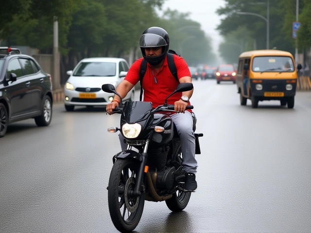 दिल्ली में अक्टूबर 2025 का सुखद मौसम, हल्की बारिश और ठंडी हवाएँ